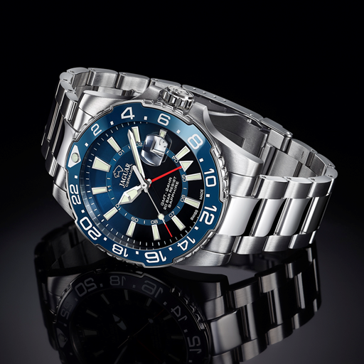 Jaguar Ceramic J1011 Herreur, Blue, 44 mm
