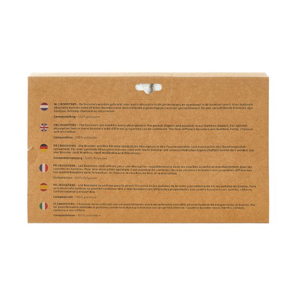 HappyBear Boosters Set Microvezel 4Stuks