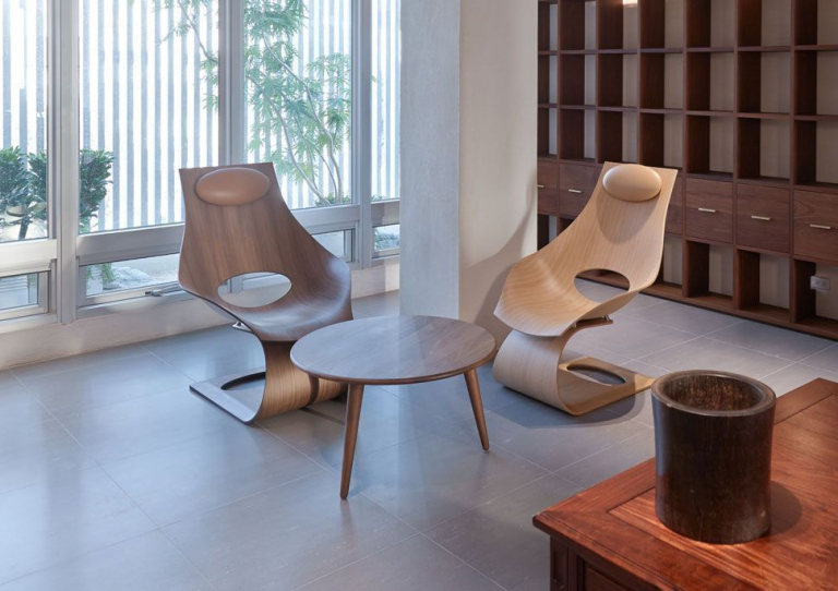 Carl Hansen & Son CH008 salontafel 78 zwart eiken
