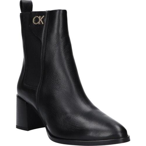 Calvin Klein Jeans - HW0HW01814 ALMOND CHELSEA BOOT Negro