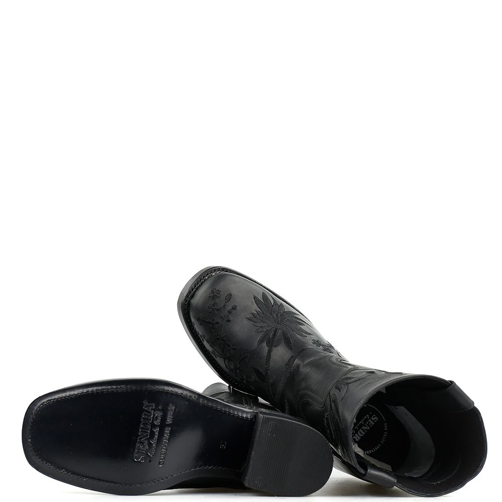 Sendra 18083 cowboylaarzen zwart