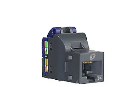 Actassi konnektor RJ45 Cat 6A S1 UTP til dataudtag og patchpanel Godkendt til 4PPoE, 96 stk - (96 stk.)