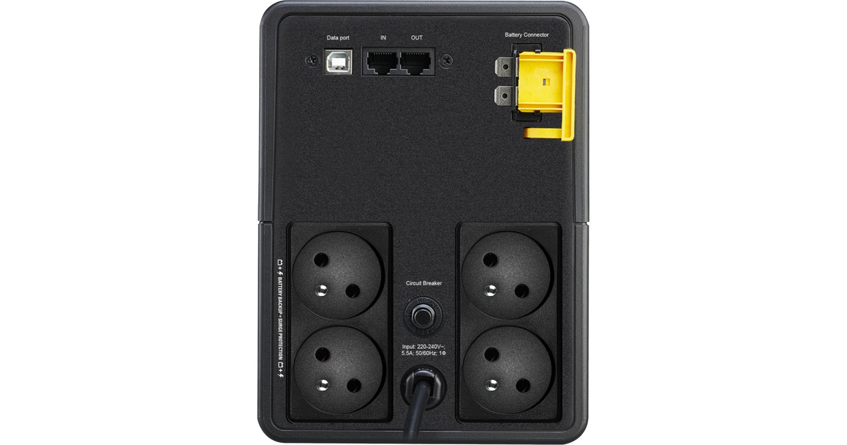 APCBack UPS BX1200MI-FR ups  (Zwart)