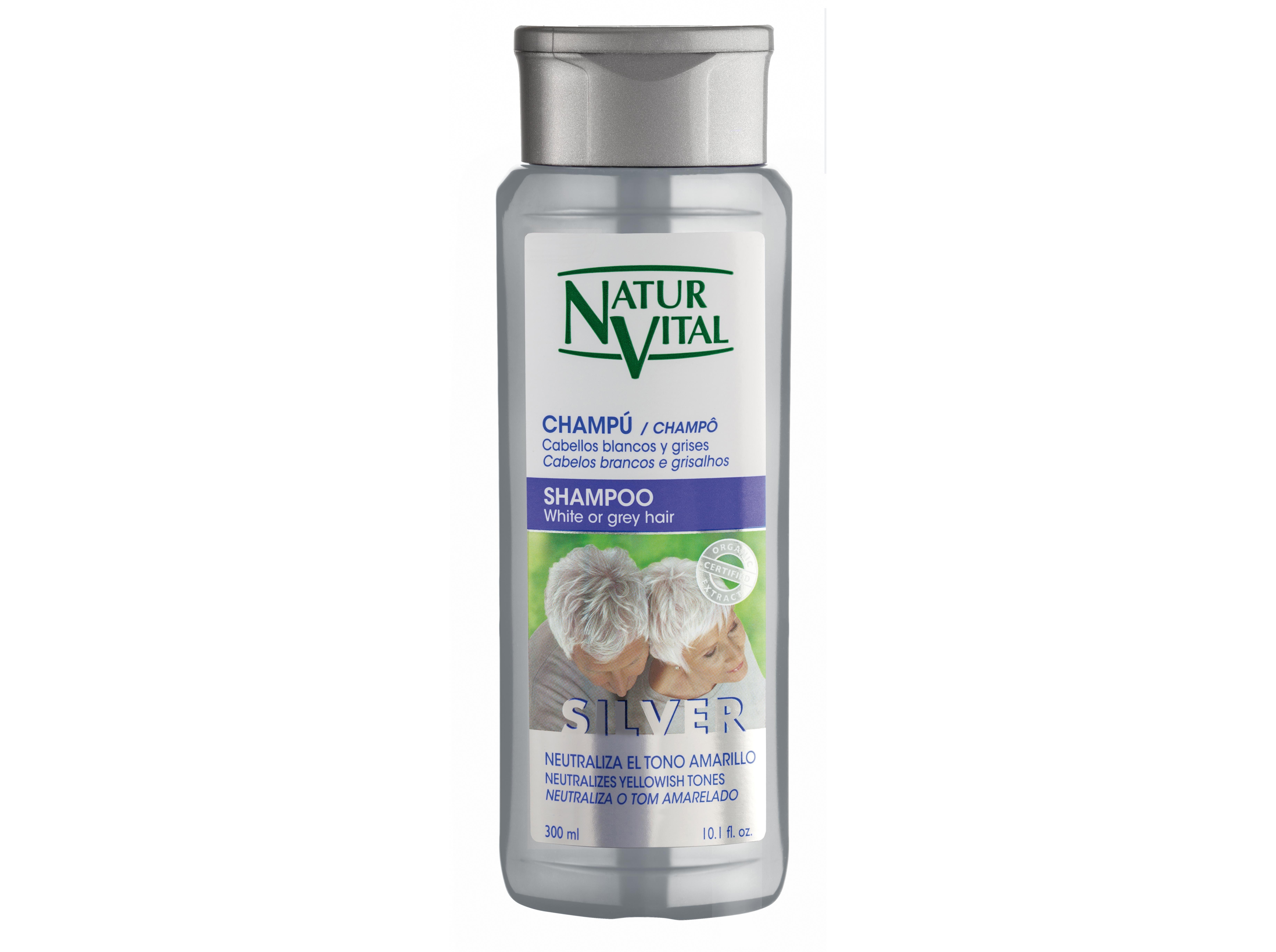 Champô Silver Cabelo Branco & Grisalho Natur Vital 300ml