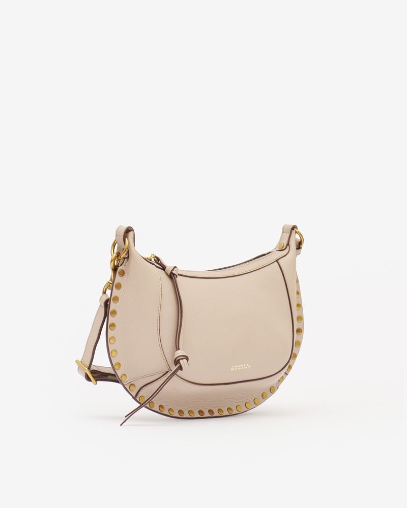 SAC PORTÉ ÉPAULE EN CUIR GRAINÉ OSKAN MOON