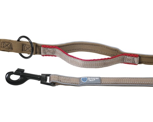 Hondenriem ArmoredTech Dog Control 1,5 x 220 cm mokka