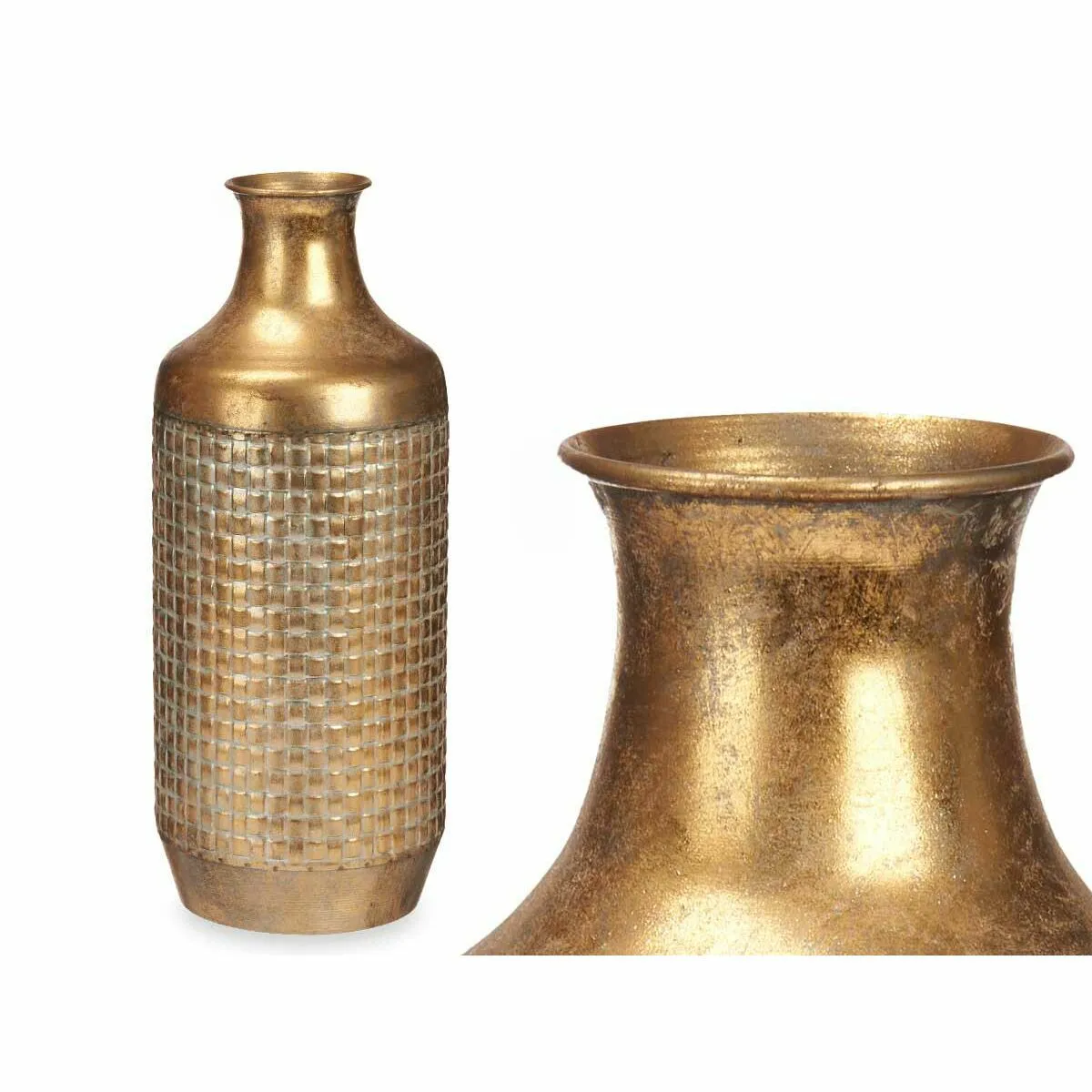 Gift Decor Vase Doré Métal