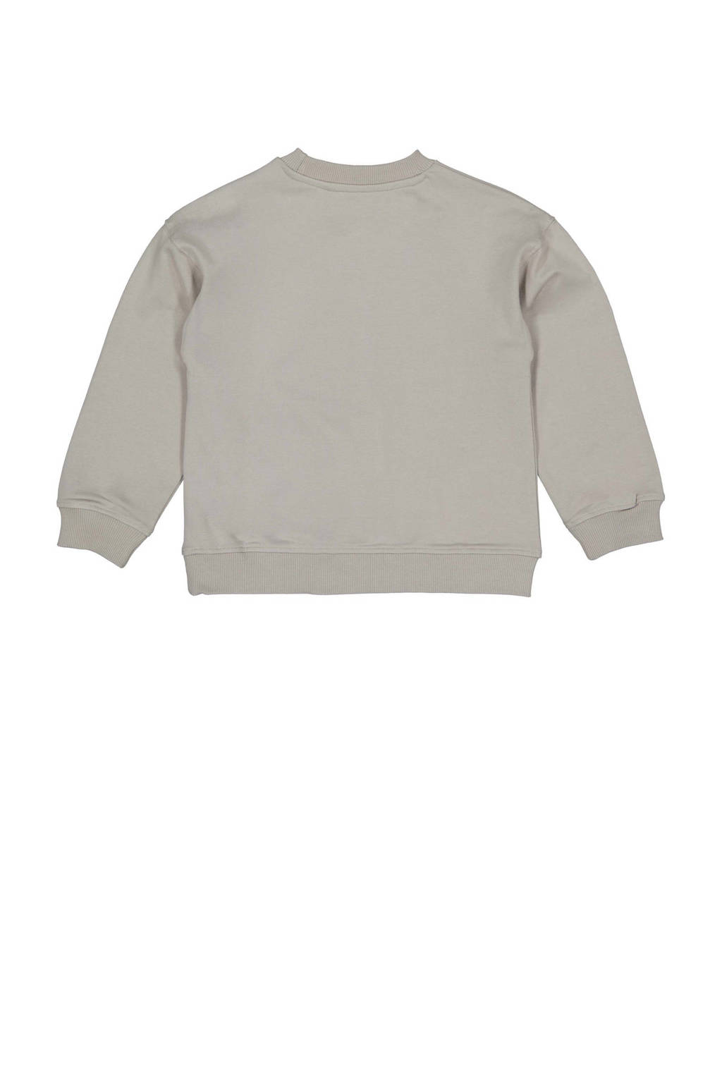 Quapi sweater DANJI met printopdruk grijs