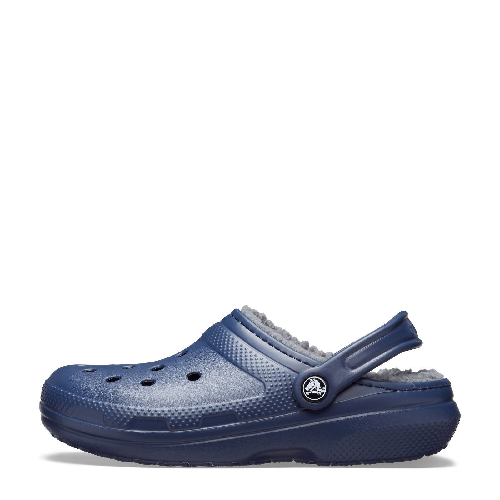 Crocs gevoerde clogs donkerblauw