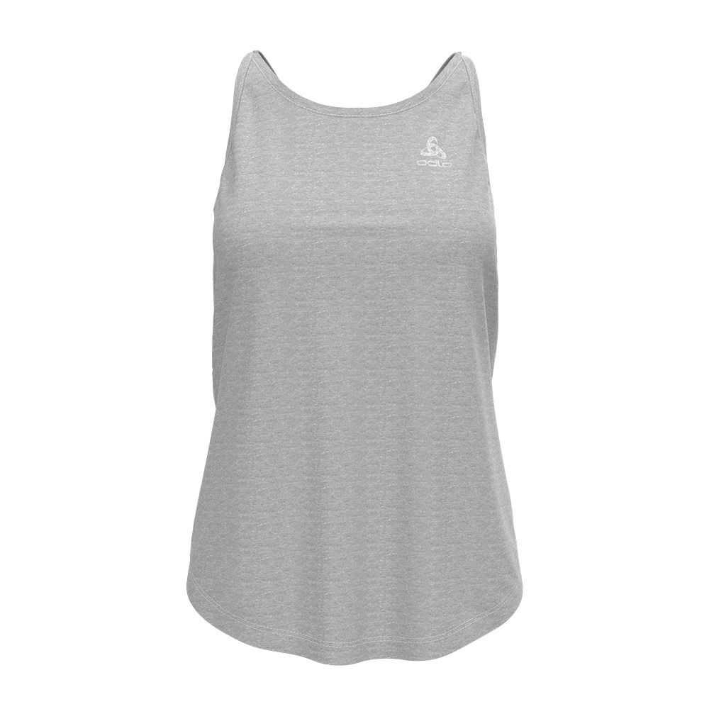 Odlo RUN EASY LINENCOOL - Débardeur Femme stone grey melange