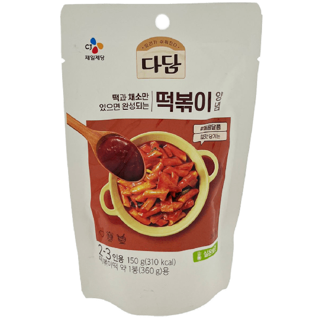 CJ Zoete en Pittige Topokki Hete Saus 150g