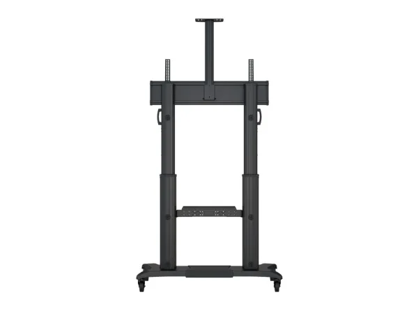 Multibrackets M Public Dual Pillar 180 HD - Vogn med hjul - for fladt panel - aluminium - sort - skærmstørrelse: 60
