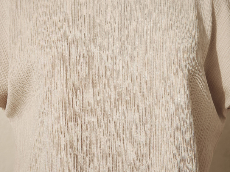 Shirt met modieuze crinkle-structuur