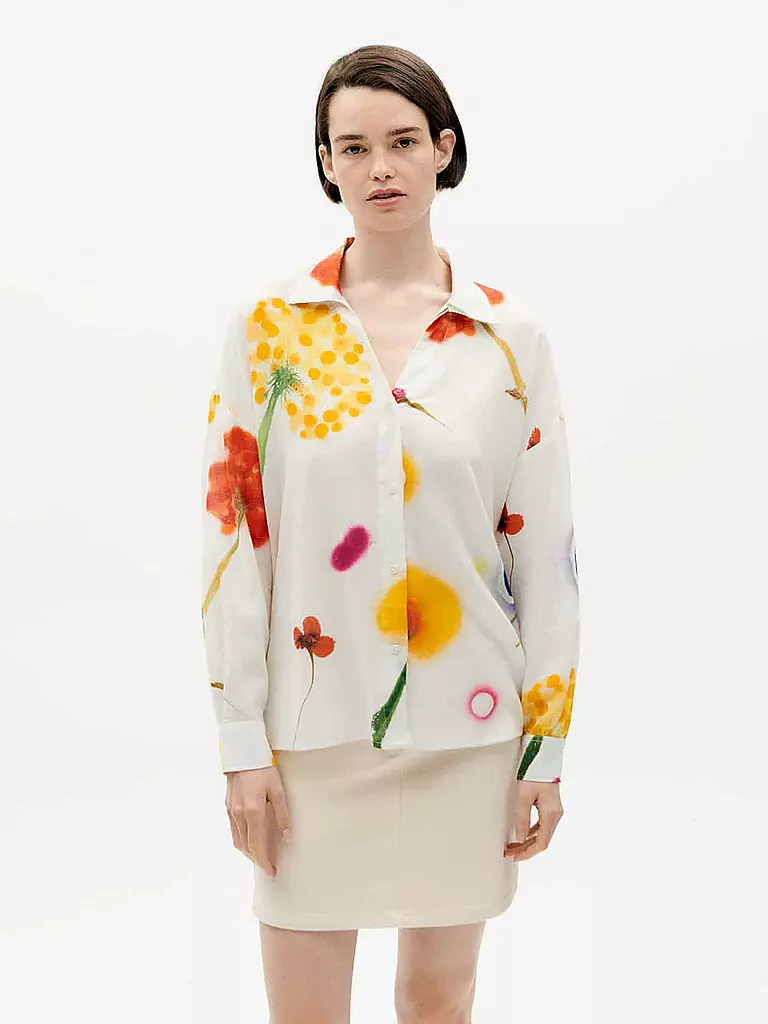 THINKING MU Bluse creme
