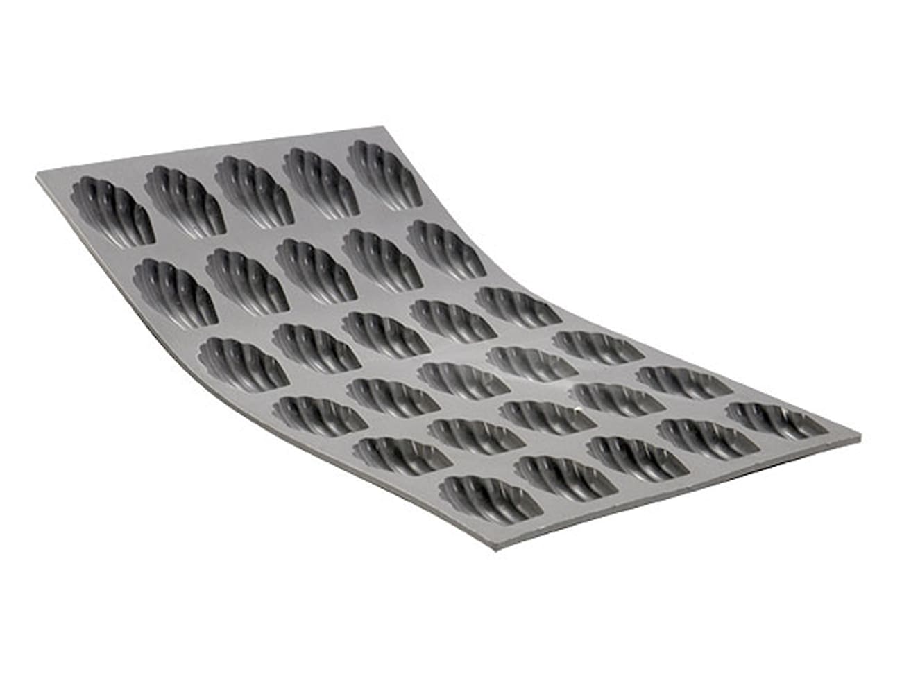 Moule silicone élastomoule - 30 mini-madeleines - 30 x 17,6 cm - De Buyer