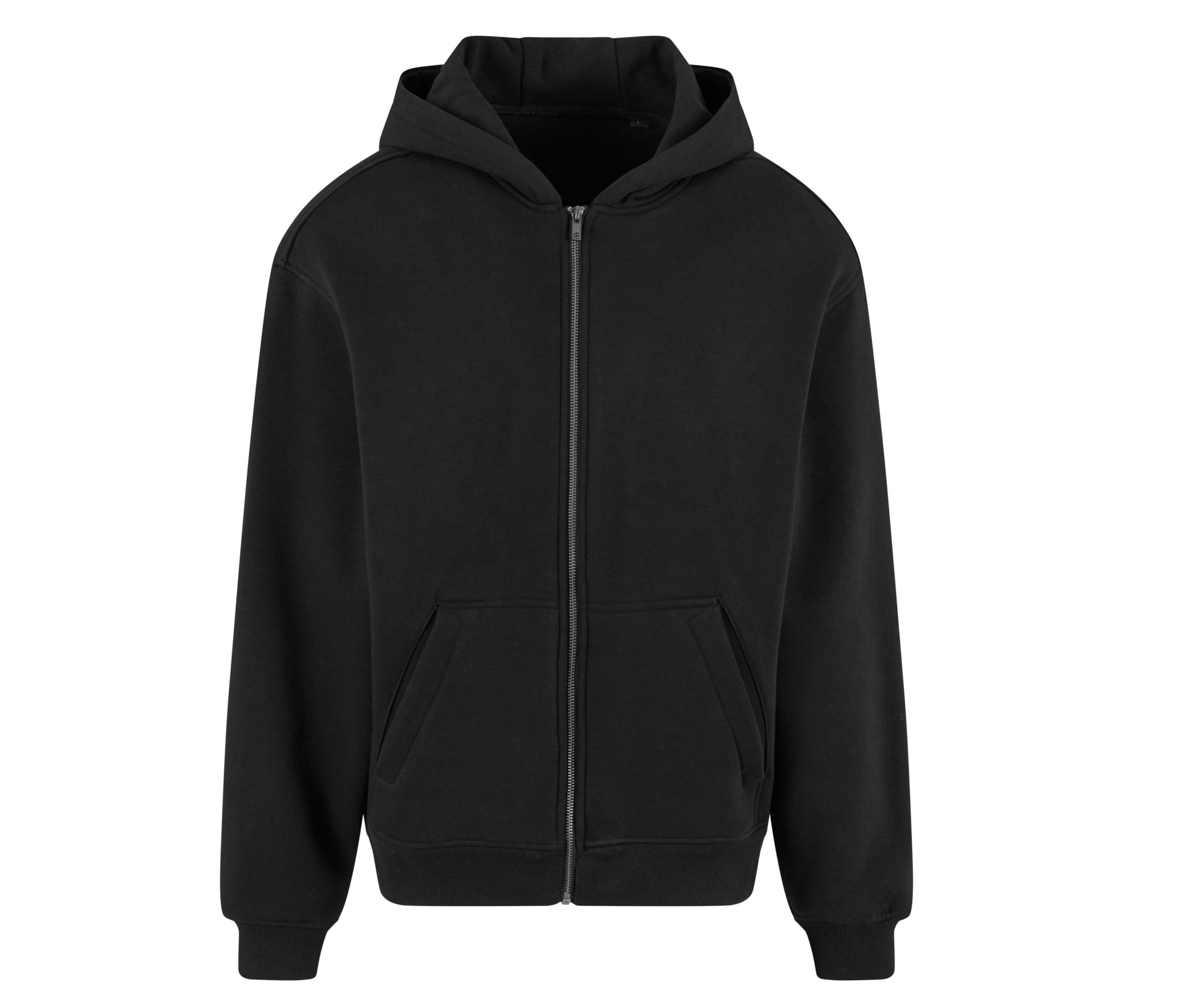 NEW MORNING STUDIOS NM013 - Sweat à capuche zippé ample