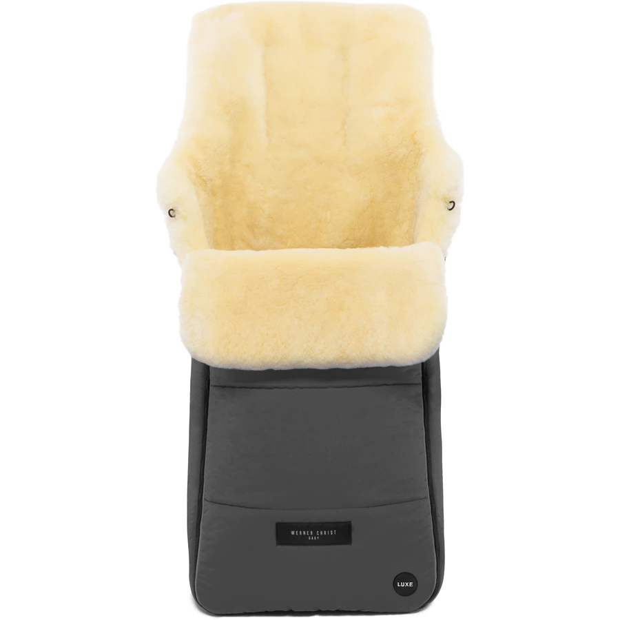 Werner Christ Baby Fußsack AROSA LUXE stone