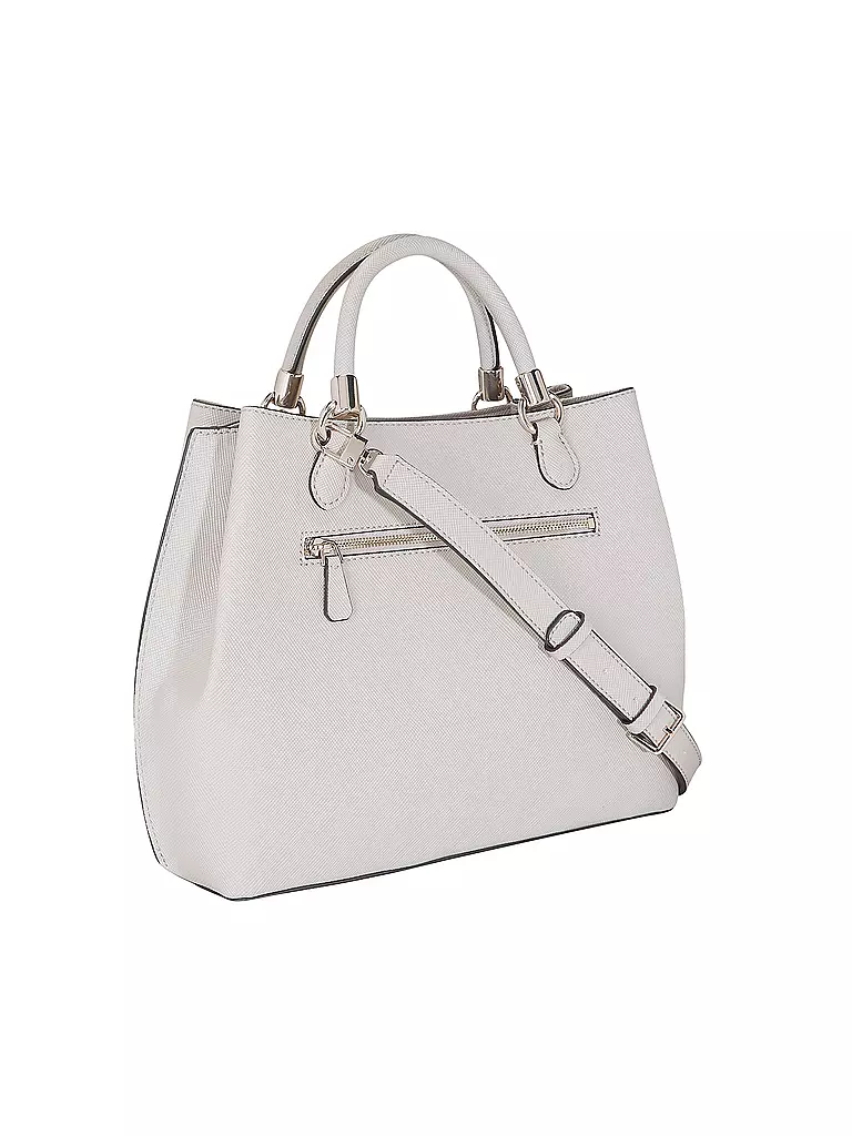 GUESS Tasche - Henkeltasche GIZELE creme
