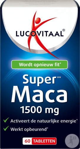 Lucovitaal Maca Super 1500mg 60 Comprimés