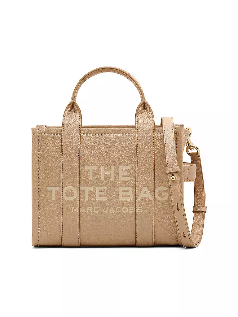 MARC JACOBS Ledertasche - Tote Bag THE SMALL TOTE LEATHER camel