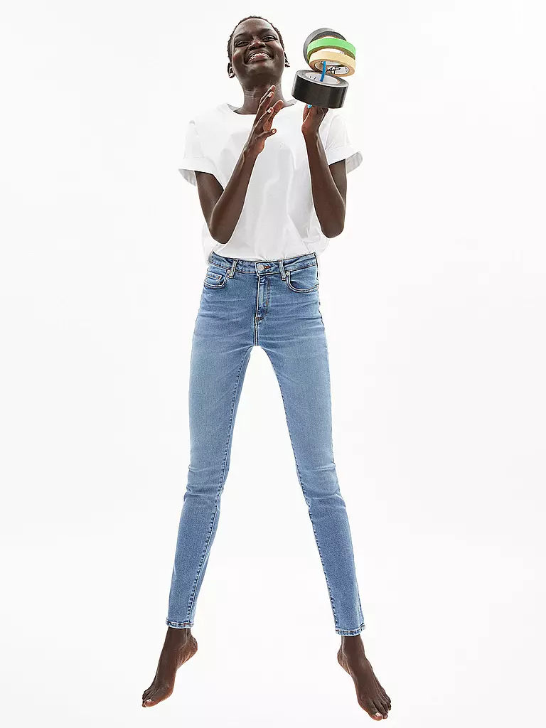 ARMEDANGELS Jeans Skinny Fit TILLAA X STRETCH hellblau