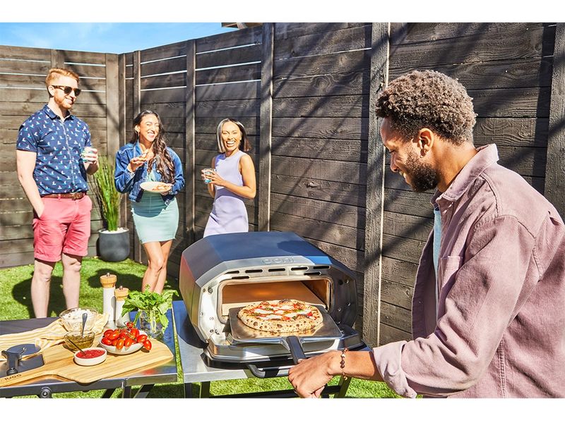 Ooni Pizza Ovens Pizzaofen Volt 12 / schwarz Elektrischer Pizzaofen