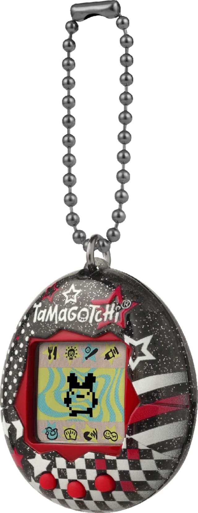 Tamagotchi elektronisk babydukke (Rock Glitter case)