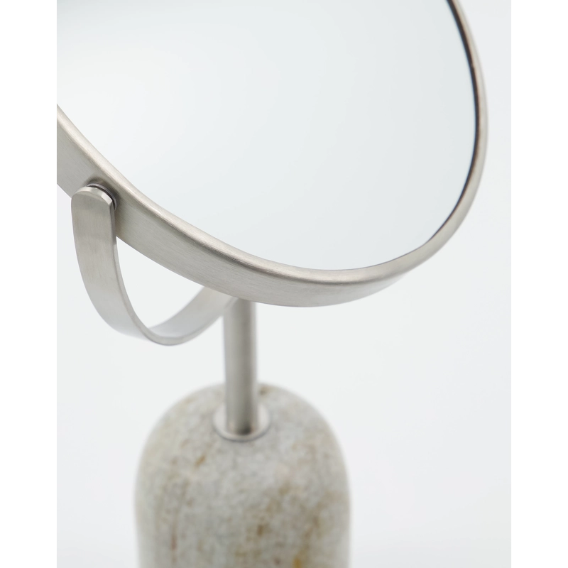 Meraki Double Sided Mirror Marble Beige