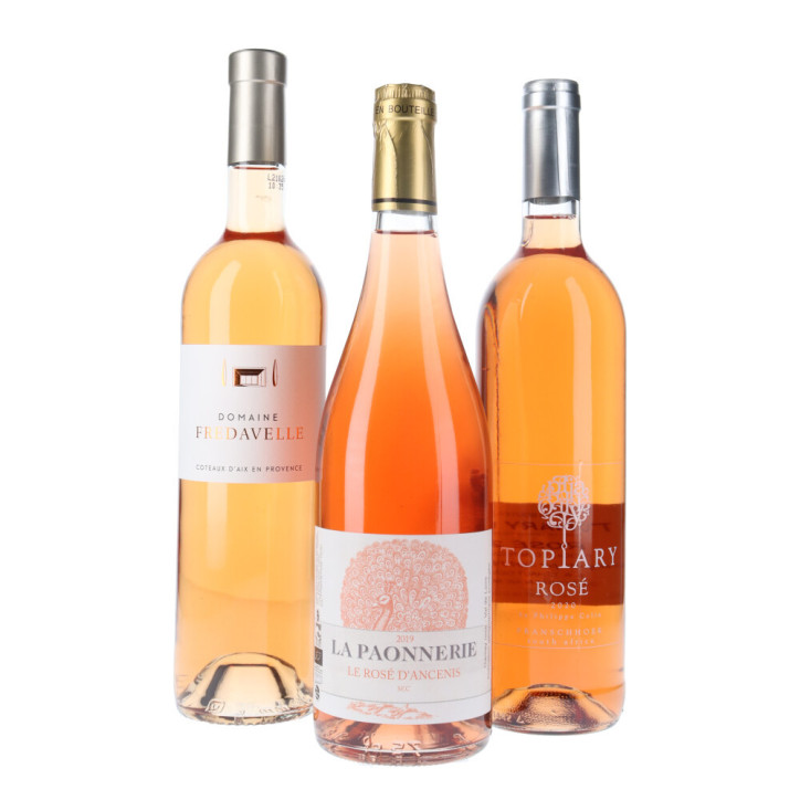 Coffret vins rosés 