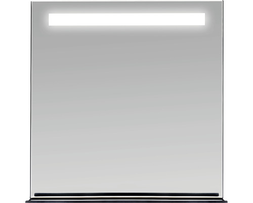 LED badkamerspiegel Carol 80 x 80 cm zwart