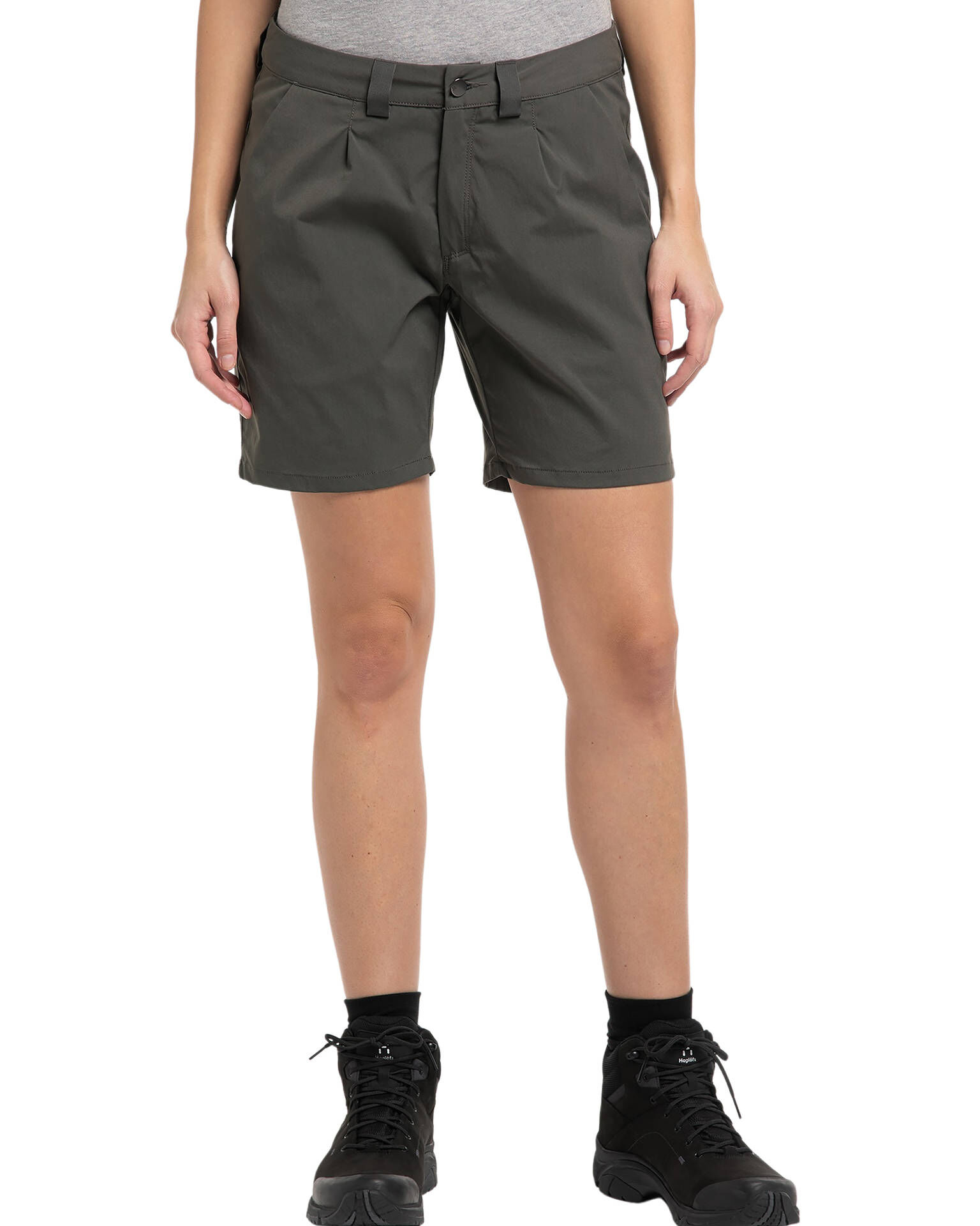 Haglöfs| Damen kurze Wanderhose Mid Solid Shorts