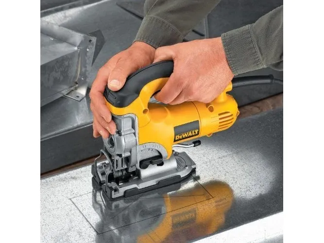 DeWALT DW331KT-QS, Sort, Gul, 45°, 2,6 cm, Vekselstrøm, 701 W, 2,8 kg