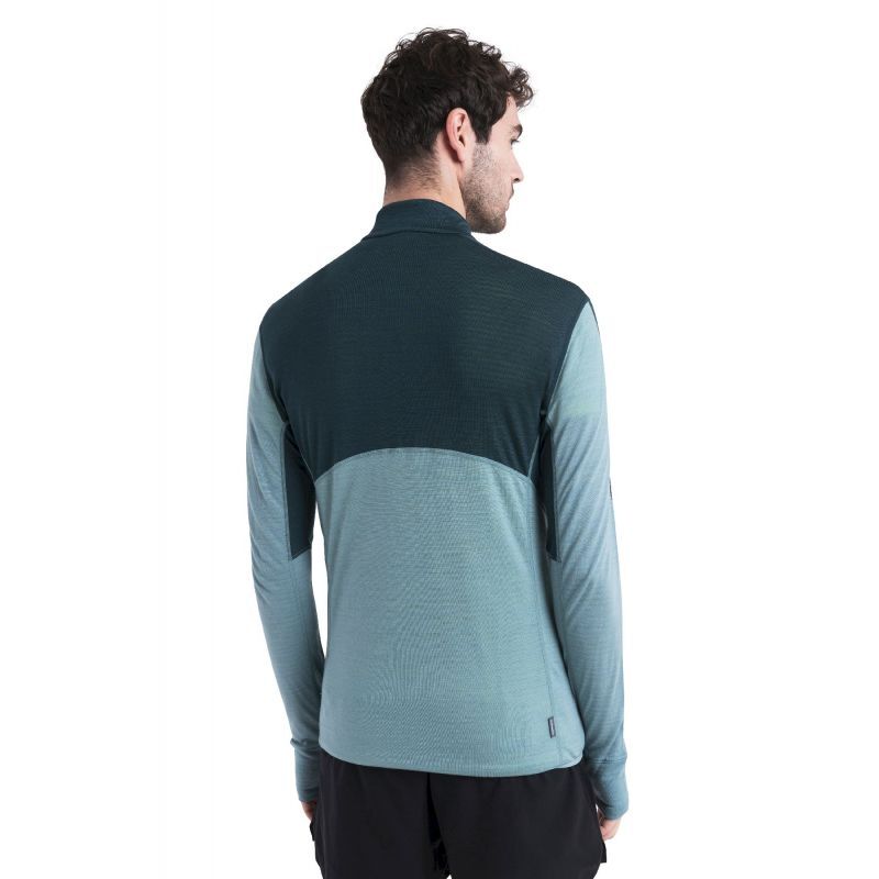 Merino 200 RealFleece Descender LS Half Zip - Polaire en laine mérinos homme