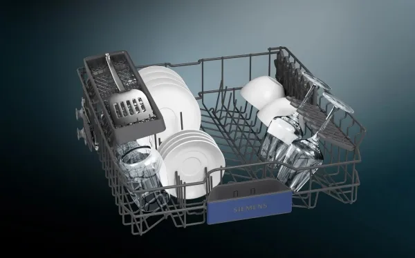 Siemens iQ300 SN43HS12TE Underbygningsopvaskemaskine i Rustfrit Stål