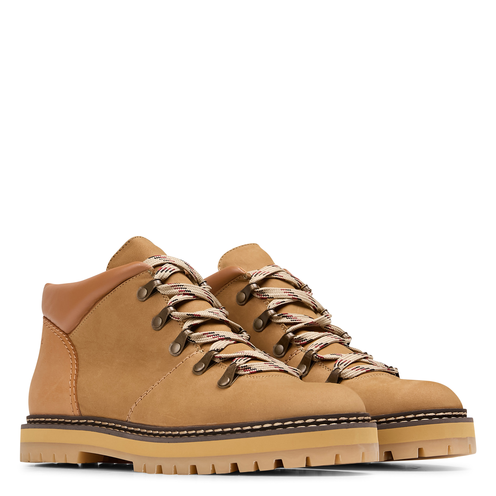 EILEEN - Boots bi-matière | Beige