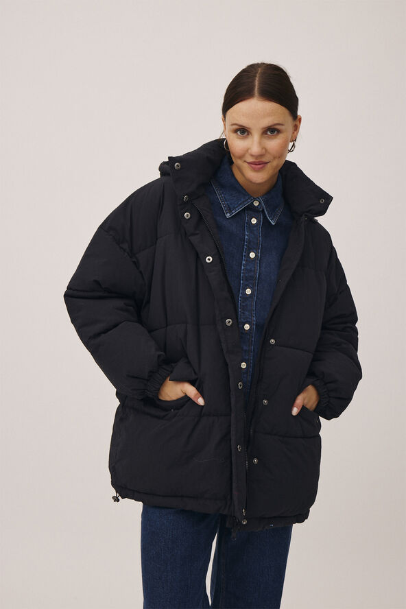 Magasin du Nord Collection Enya 2 GRS Water Repellent Puffer Jacket Black