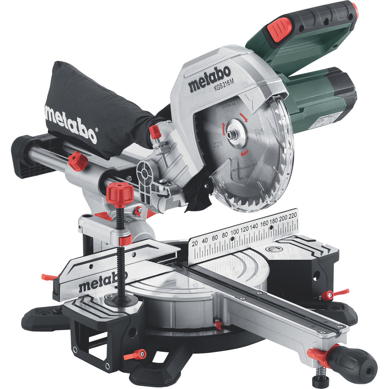 Metabo KGS 216 M afkort- en verstekzaag 1.500W