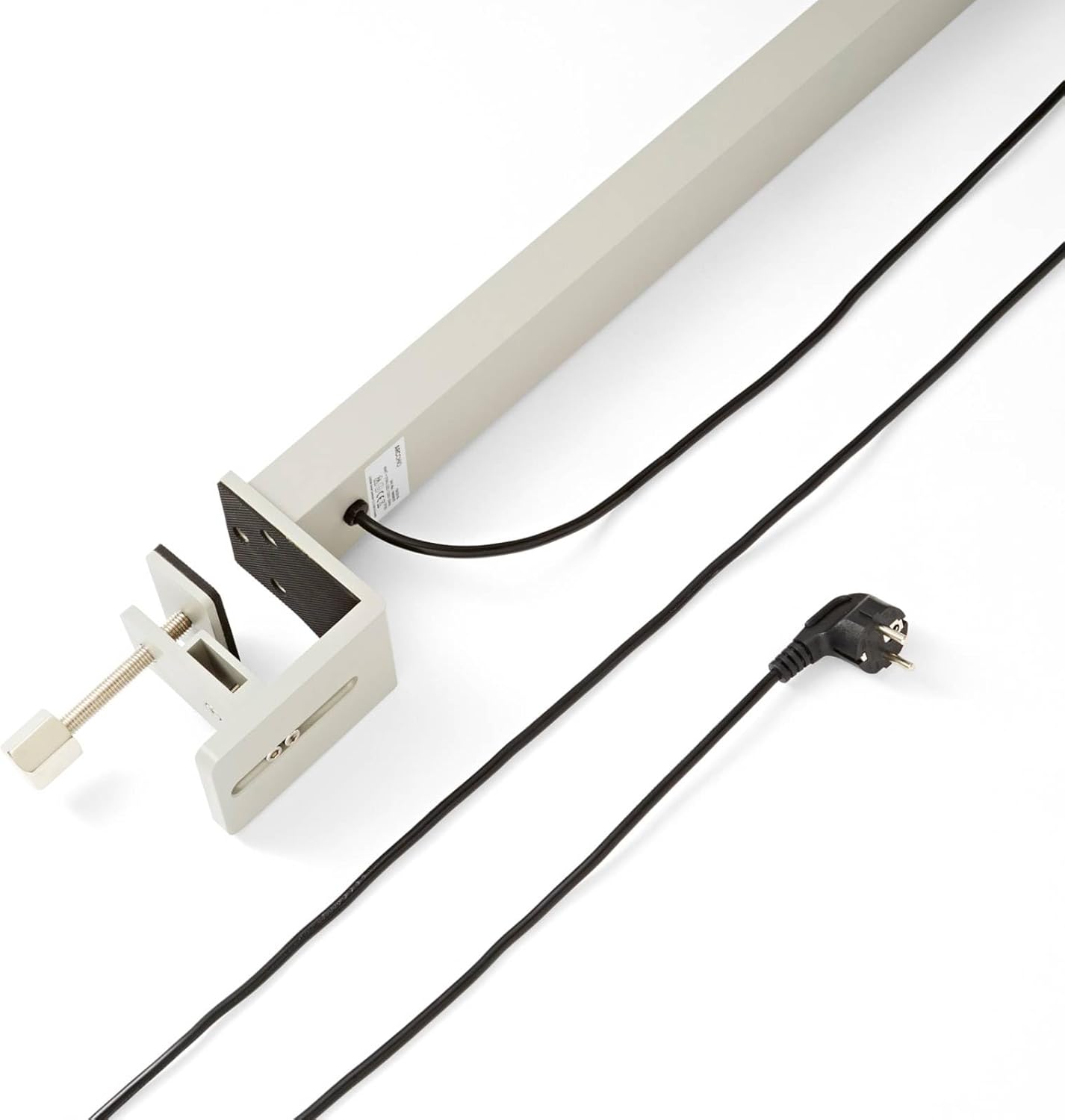 Arcchio LED Büro Schreibtischlampe Klemmlampe dimmbar, Bürolampe Schreibtisch klemmbar Up and Down 10572lm Office Klemmleuchte universalweiß 4000K