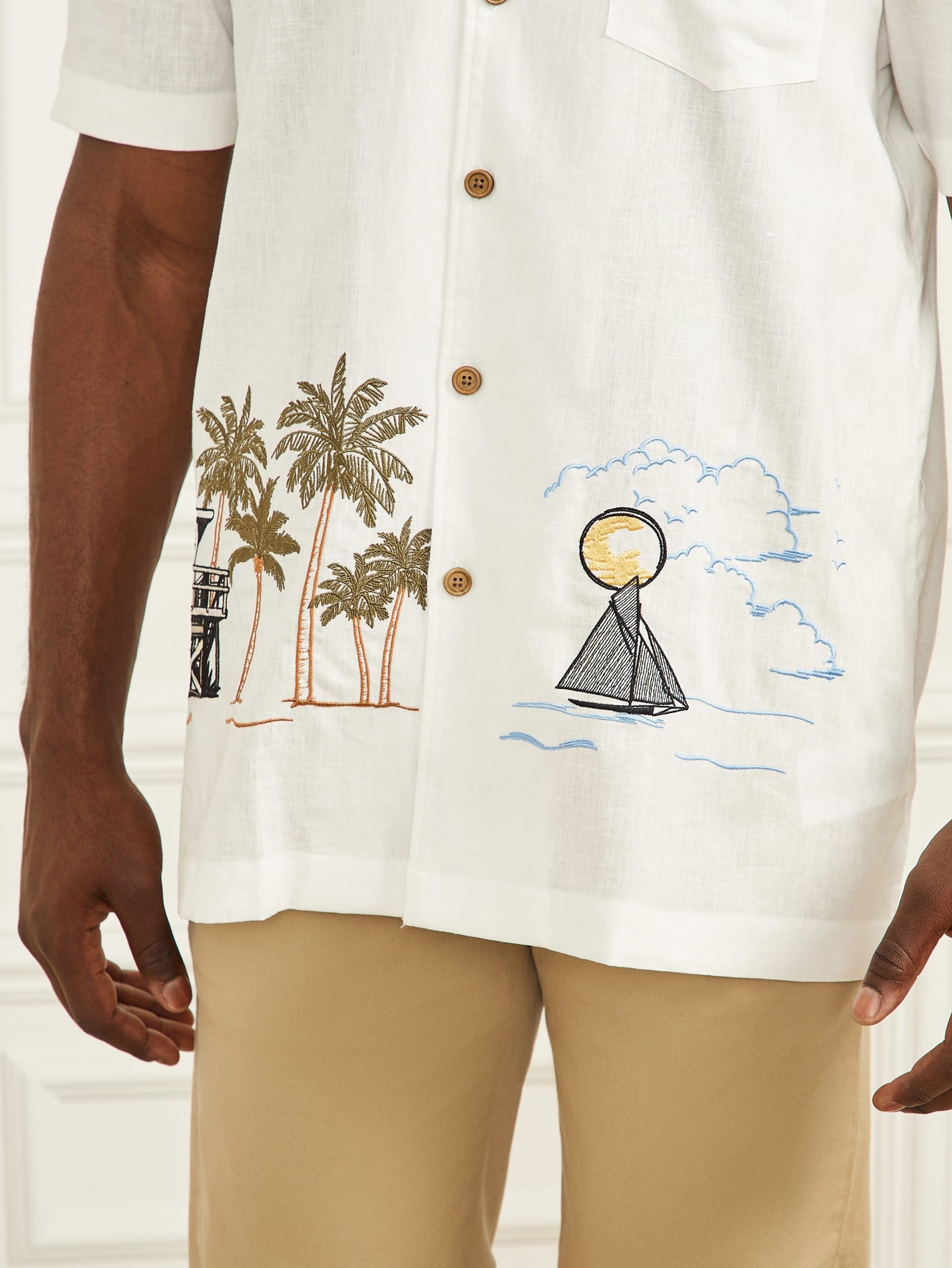 Camisa de boliche bordada Eco Billy