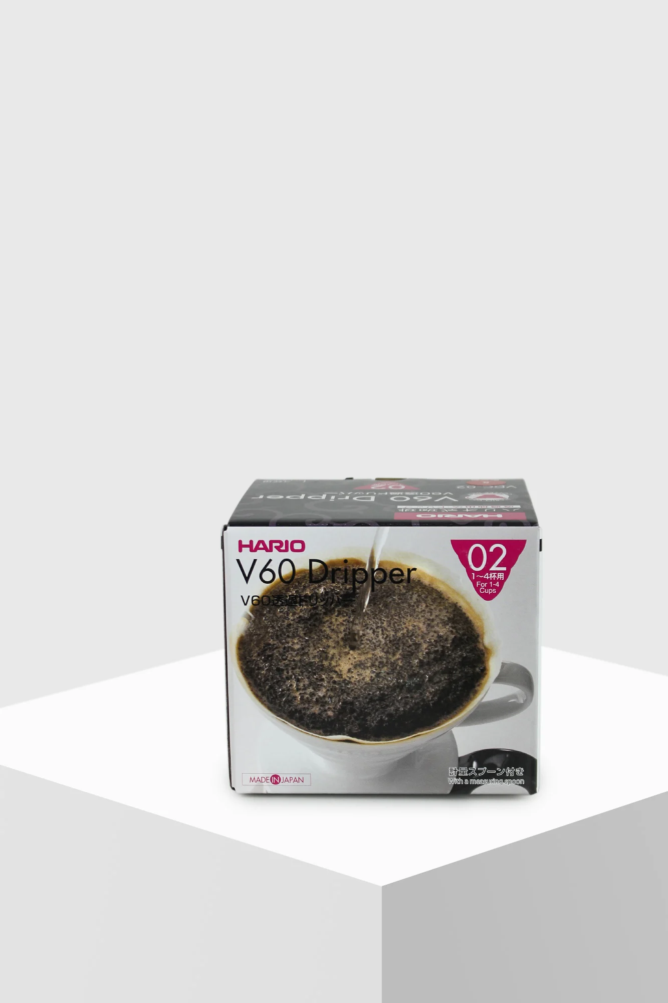 Hario V60 Dripper 02 Keramik Kaffeefilter (Handfilter) rot