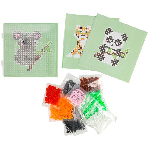 kit de perles à repasser animaux
