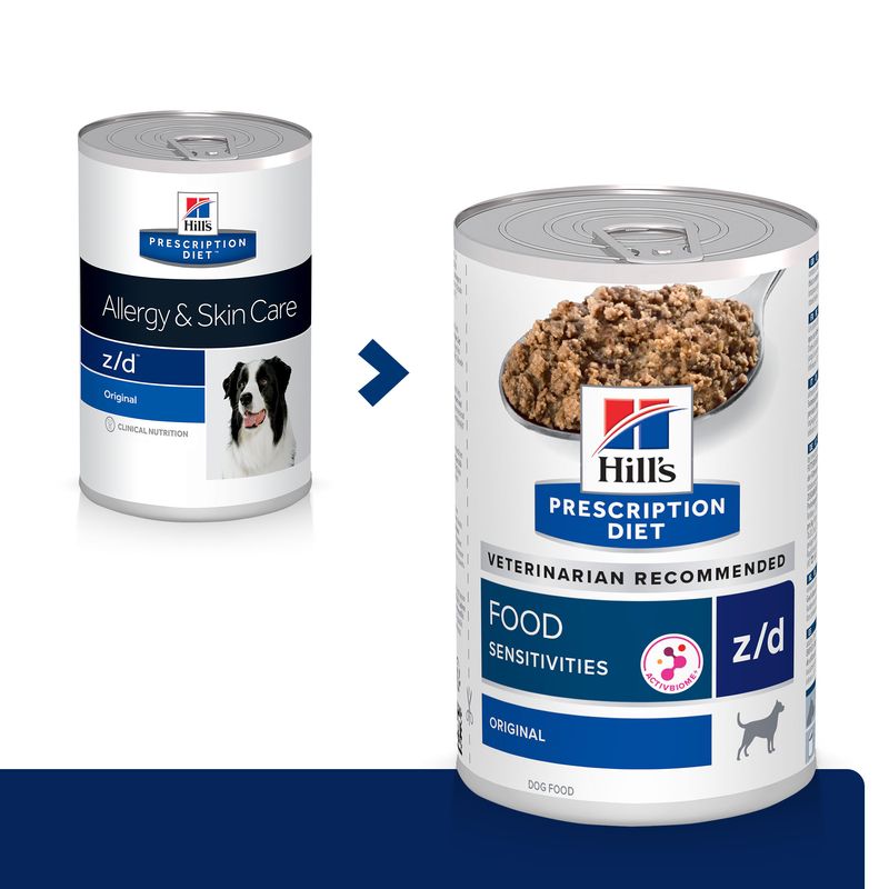 Hill's Prescription Diet Food Sensitives z/d lata para perros
