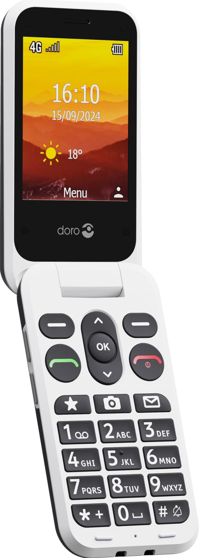 Doro Leva L21 mobiletelefon (sort)