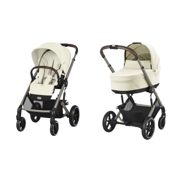 Cybex Balios S Lux Kinderwagen 2-in-1 - Taupe - Almond Beige / Beige