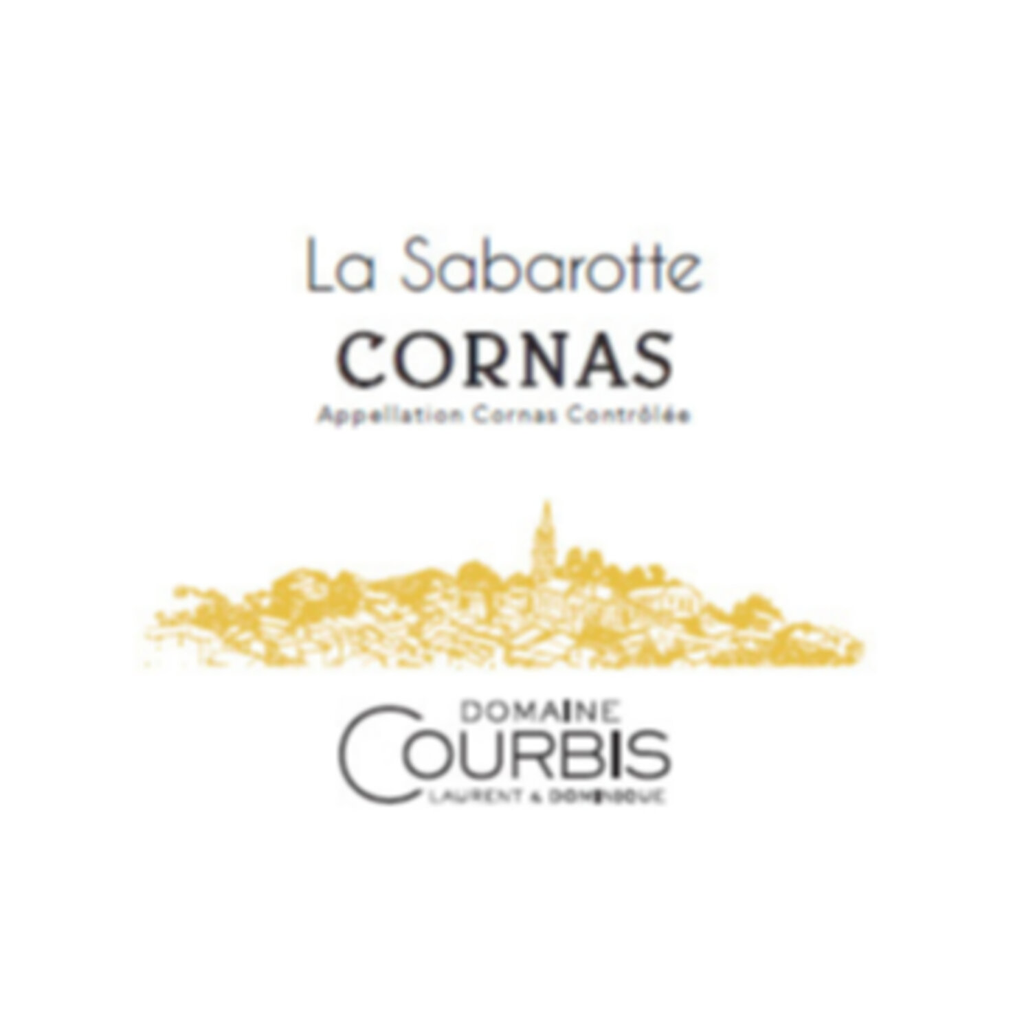 Cornas AOP La Sabarotte, Courbis 6x 75cl -6x 75cl