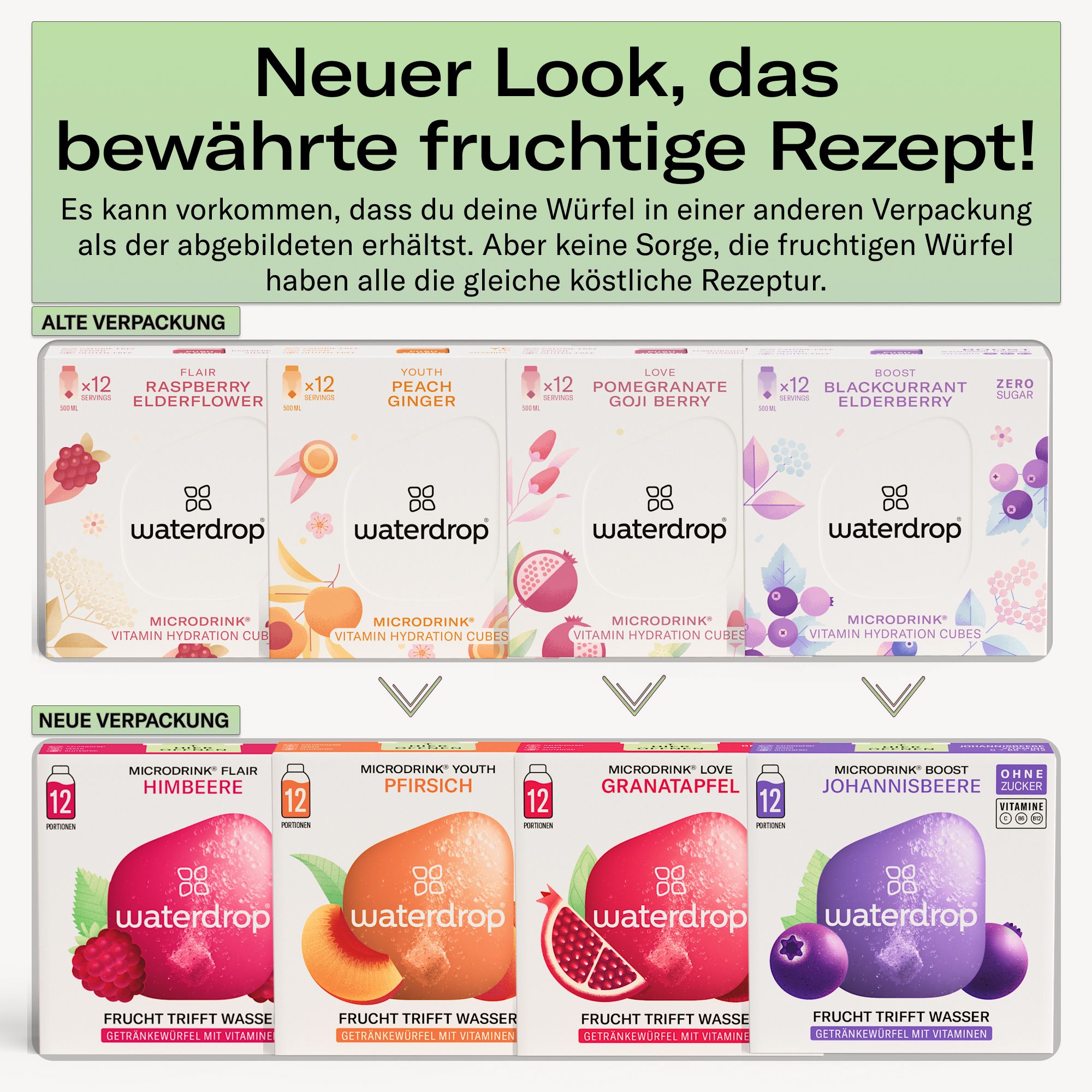 waterdrop® Microdrink Bestseller Set Getränkewürfel