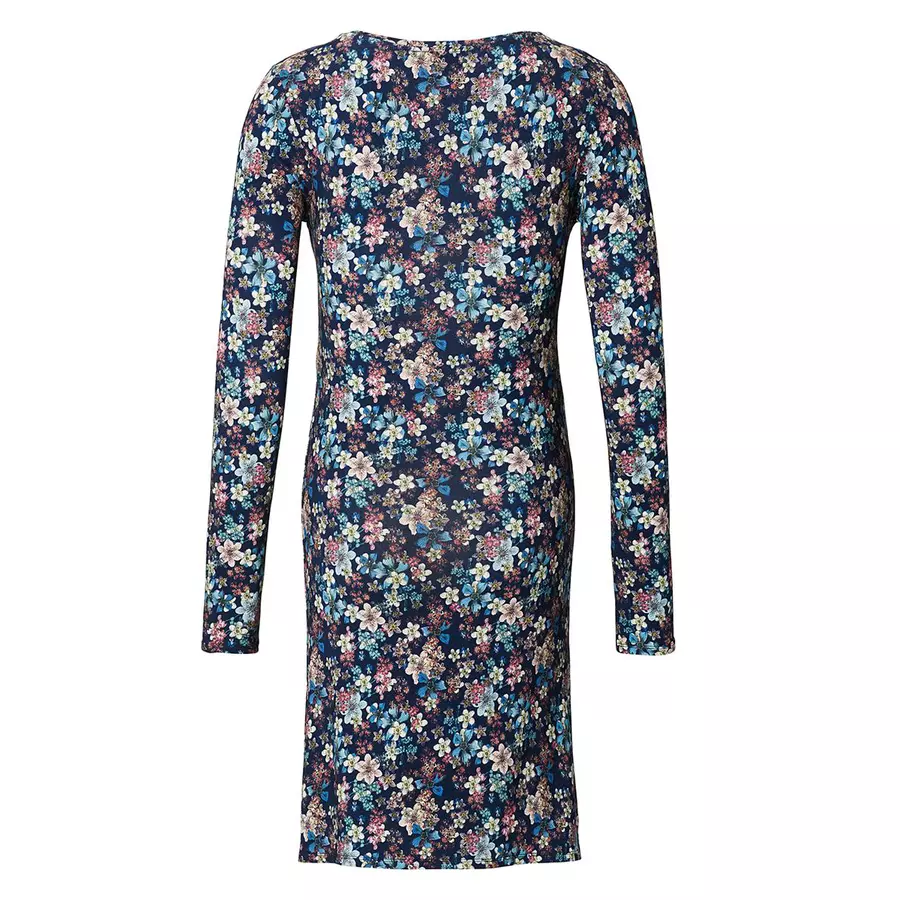 ESPRIT Stillkleid Blumen Night Blue