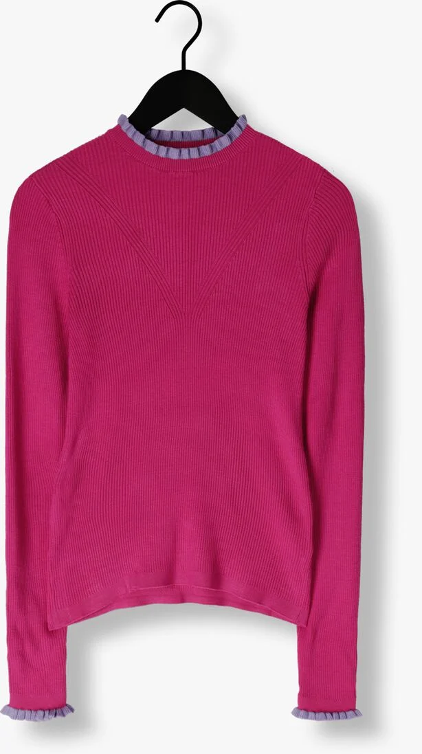 POM AMSTERDAM roze pom amsterdam trui fiery pink