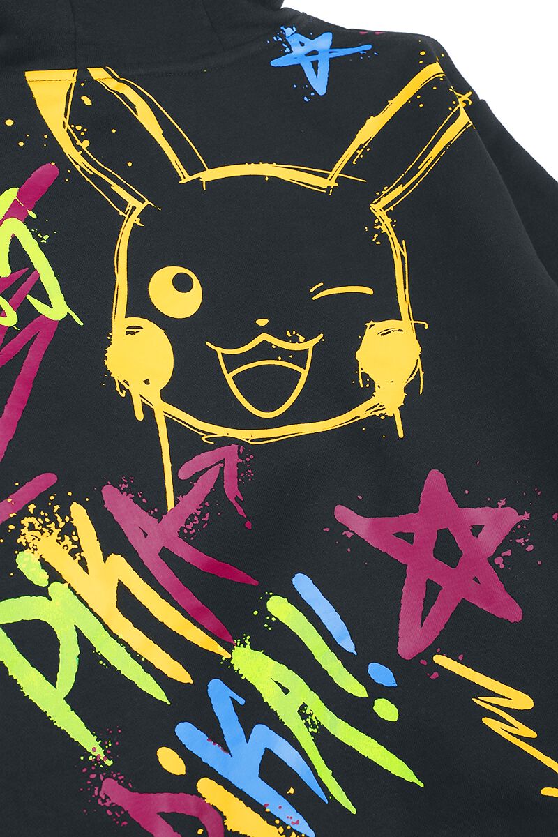 Enfants - Pikachu - Punk | Pokémon Sweat-Shirt à capuche