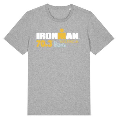 T-Shirt Manches Courtes Ironman 70.3 Valencia French Gris